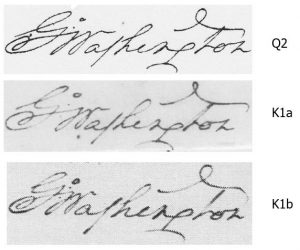 George Washington Signatures